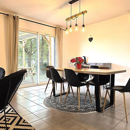 Le Clos Andree - Charmante Maison 8 Personnes - 5 Lits - Climatisation Reversible - Parking 3 Vehicules - Garage - Zone Nord Montauban - Terrasse Et Jardin Eksteriør bilde