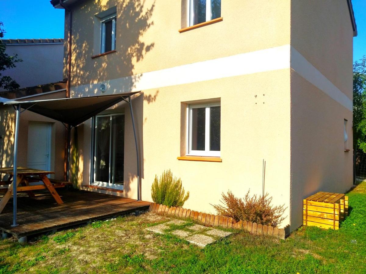Le Clos Andree - Charmante Maison 8 Personnes - 5 Lits - Climatisation Reversible - Parking 3 Vehicules - Garage - Zone Nord Montauban - Terrasse Et Jardin Eksteriør bilde