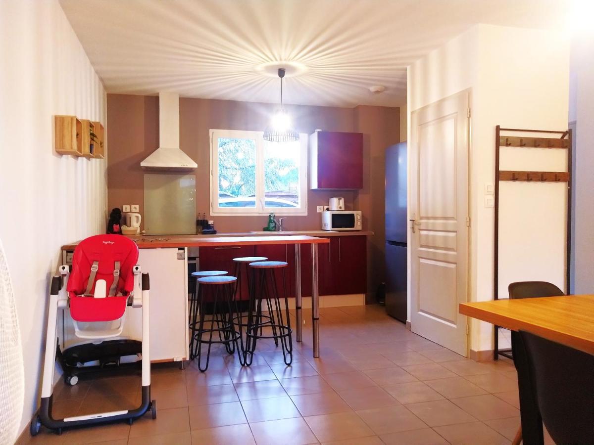 Le Clos Andree - Charmante Maison 8 Personnes - 5 Lits - Climatisation Reversible - Parking 3 Vehicules - Garage - Zone Nord Montauban - Terrasse Et Jardin Eksteriør bilde
