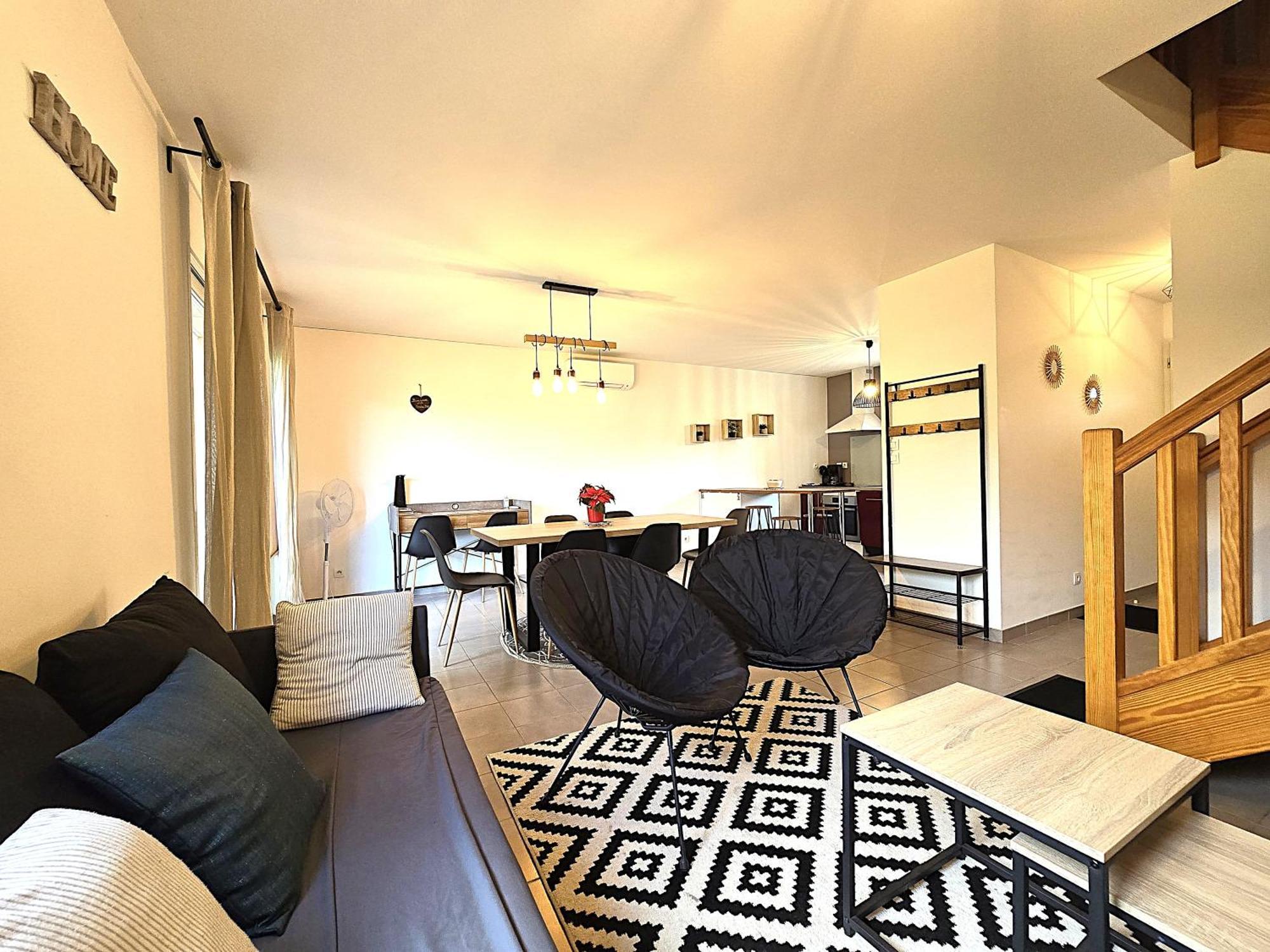 Le Clos Andree - Charmante Maison 8 Personnes - 5 Lits - Climatisation Reversible - Parking 3 Vehicules - Garage - Zone Nord Montauban - Terrasse Et Jardin Eksteriør bilde
